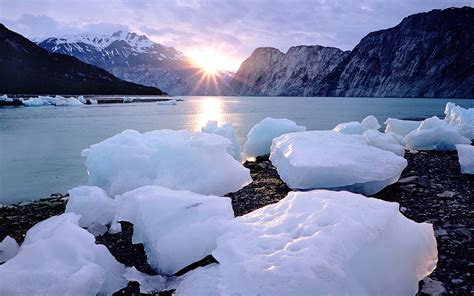 Photography Water Lake Nature Ice Mountain Sunlight