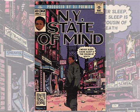 Nas Ny State Of Mind Comic Book Art By Me Rhiphopimages