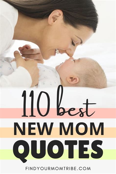 110 Best New Mom Quotes To Encourage First Time Mothers New Mom