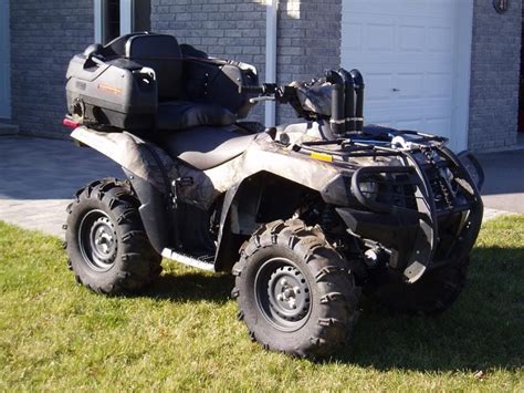 The bikes feature rugged suspension and a modified seat for long missions rather than laps around a track. rear seats - Kawasaki ATV Forum | Four Wheelers ...