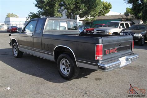 1989 Gmc S15 Sierra Classic Pu Ext Cab Automatic 6 Cylinder No Reserve