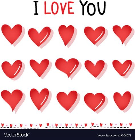 Sweetheart I Love You Valentine Heart Royalty Free Vector