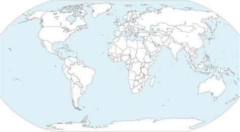 25 High Quality Free World Map Templates Mapa Mundi Mapa Mundi Para