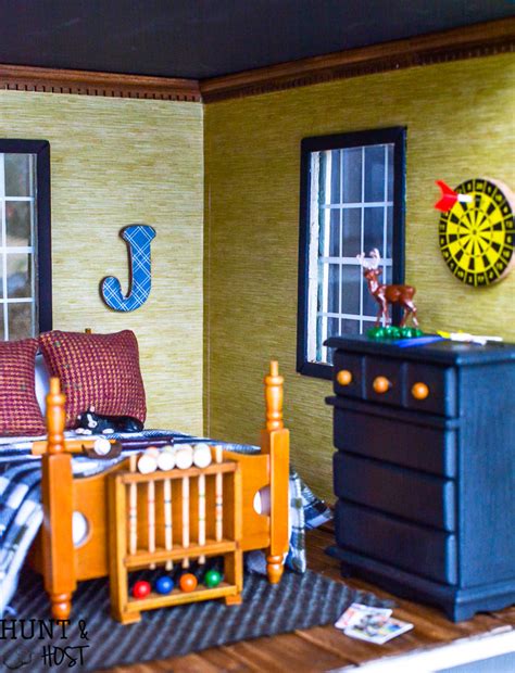 These decorating tips will win you major cool points. Rustic Boys Bedroom Ideas: Dollhouse Edition - Salvaged Living