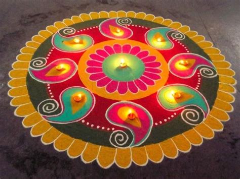 75 Simple And Easy Rangoli Designs Collection 2019 2020 Free Hand