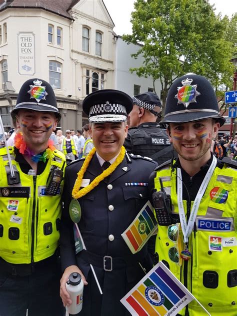 In Pictures West Midlands Police Come Out For Birmingham Pride 2018