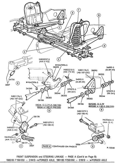 1979 Ford F150 4x4 Front Suspension Diagram