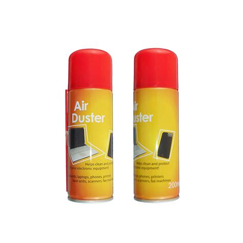 Buy 2 X 200ml Compressed Air Duster Cleaner Can Canned Laptop Keyboard