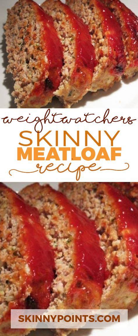 Skinny Meatloaf Ww Round Weight Watchers Meatloaf Weight