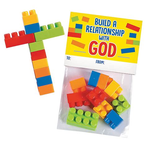 Colorbrickcrossvalentineexchangebuildingblocksset