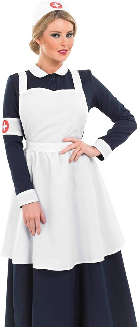 Buy Fun Shack Florence Nightingale Costume Adult Historic Victorian War Nurse Halloween Costumes