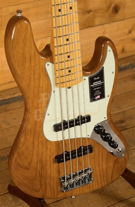 Fender American Professional Ii Jazz Bass V Roasted Pine Maple