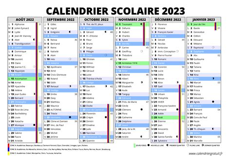 Calendrier Scolaire 2022 2023 Nantes Image Calendrier 2022