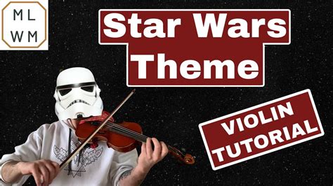 How To Play Star Wars Theme Song On Violin Beginners Tutorial Youtube