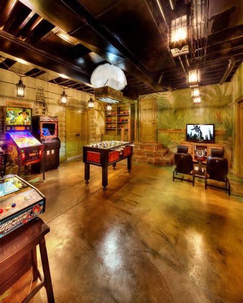 17 Truly Amazing Masculine Game Room Design Ideas Teen Basement Game