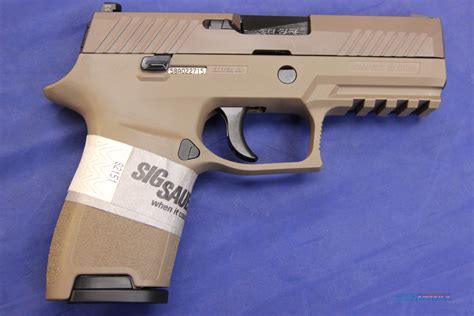 Sig Sauer P320 9mm Compact Flat Dar For Sale At