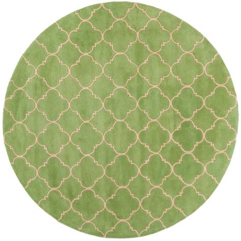 Browse our complete selection of green rugs today at land of rugs. Safavieh Chatham Green 7 ft. x 7 ft. Round Area Rug ...