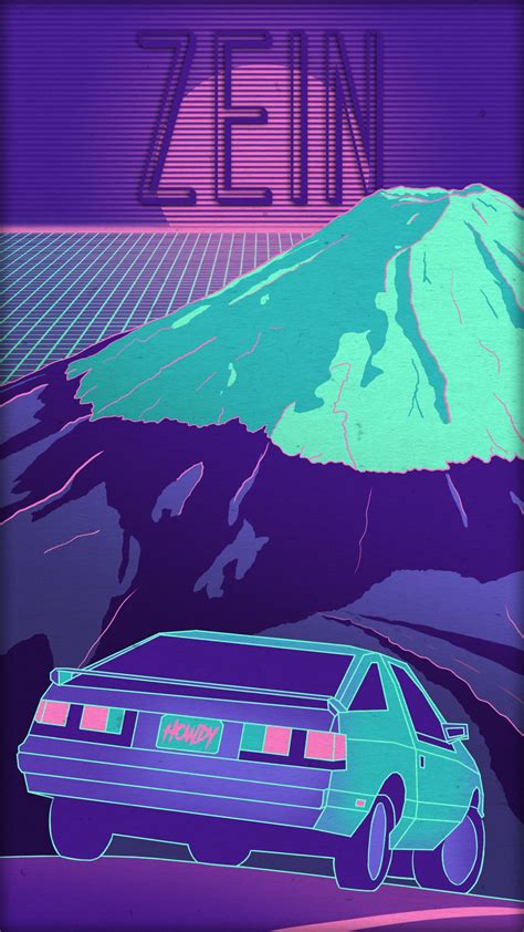 Synthwave For Phone Wallpapers Wallpaper Cave