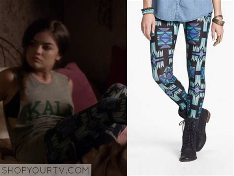 Aria Montgomery Clothes Style Outfits Fashion Looks Shop Your Tv