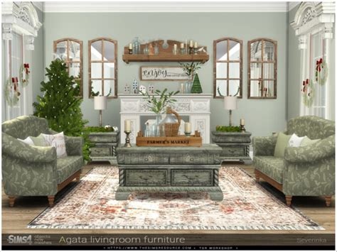 Agata Livingroom By Severinka At Tsr Sims 4 Updates