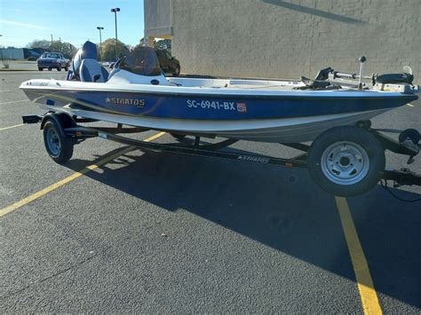 Stratos Bass Boat 17ft Yamaha 2 Stroke Outboard 70hp No Reserve 2007
