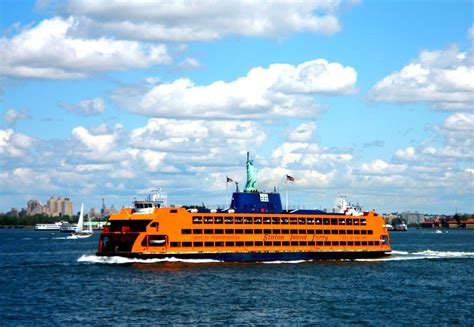 Staten Island Ferry and the Statue of Liberty New York Photograph by ...