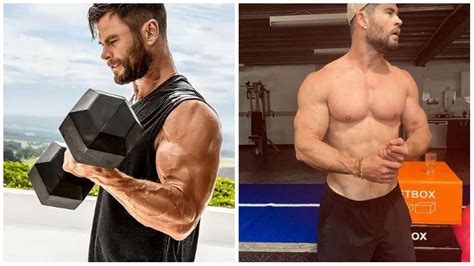 Try Chris Hemsworth S Five Move Dumbbell Workout To Build Muscles Like Him