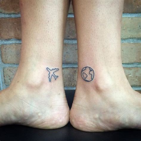 20 Globe Tattoos For Nomads With A Passion For Travel Globe Tattoos