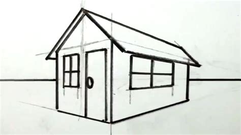Draw Pattern How To Draw A House In 3d For Kids Easy Things To Draw
