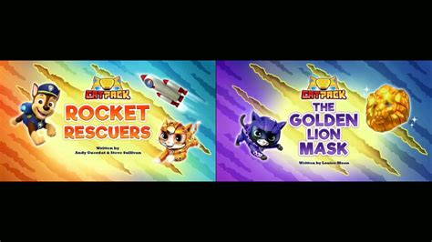 Cat Pack Paw Patrol Rescue Rocket Rescuers Cat Pack Paw Patrol Rescue The Golden Lion Mask