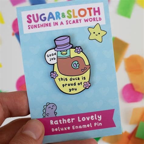 Super Cute Enamel Pins From Sugar And Sloth Sugar And Sloth