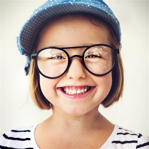 Download Premium Image Of Cute Little Girl With Glasses 64391 Girls