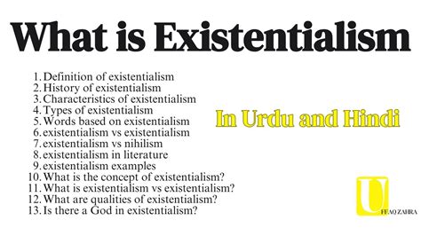 What Is Existentialism Characteristics Existentialism Vs Absurdism