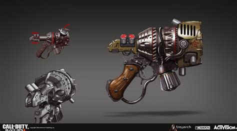 Artstation Call Of Duty Black Ops 3 Zombie Mode Raygun Left Hand