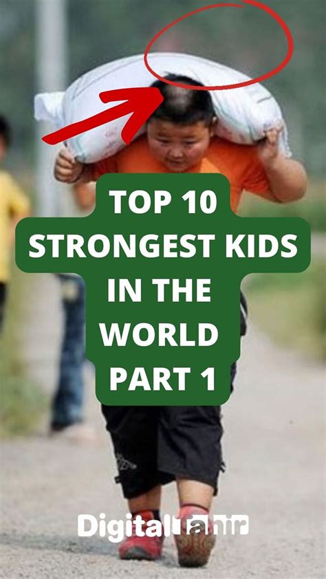 Top 10 Strongest Kids In The World Part 1