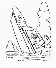 Easy Drawings Of The Titanic Sinking