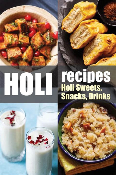 Holi Recipes 92 Best Holi Recipes For Snacks Sweets Drinks Holi 2021