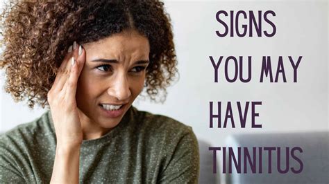Signs You May Have Tinnitus — Desert Valley Audiology