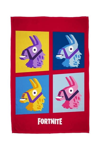 Fortnite Llamas Fleece Blanket Pricerighthome Online Themarket New