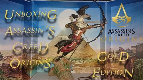 Unboxing Assassins Creed Origins Gold Edition Ps Youtube