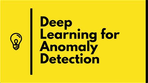 Deep Learning For Anomaly Detection A Survey Ai Paper Summary Youtube