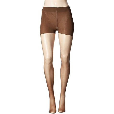 Hanes Silk Reflections Womens Perfect Nudes Tummy Control Pantyhose Nude 5 Small