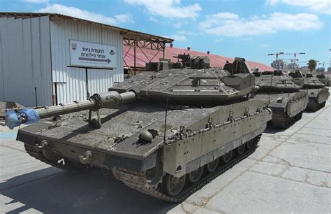 Israel Unveiled Its Cutting Edge Main Battle Tank The Merkava Mark