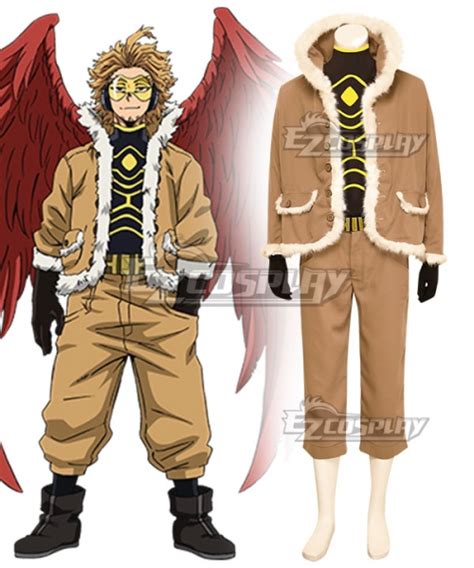 My Hero Academia Heros Rising Keigo Takami Hawks Cosplay Costume Suit