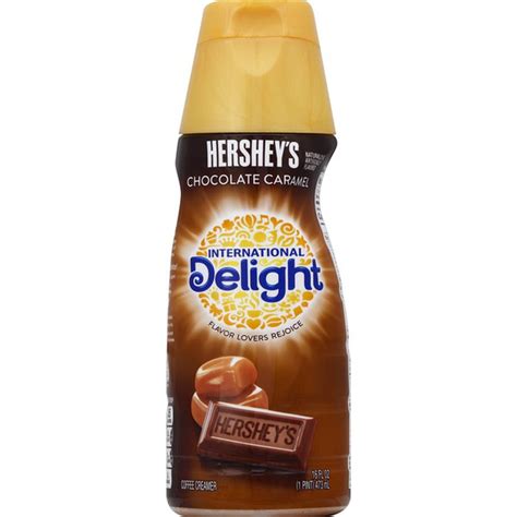 International Delight Hersheys Chocolate Caramel Coffee Creamer Singles