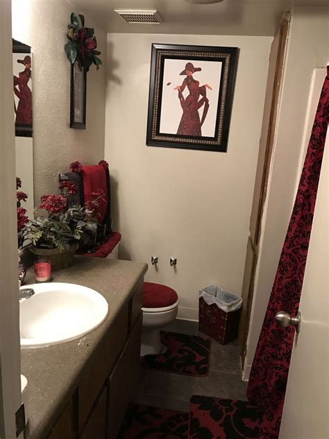 I hope you enjoy these dollar tree diy easy paris france eiffel tower room decor ideas!please subscribe! 50 Relaxing Red Bathroom Decor Ideas 658932989210041364 in ...
