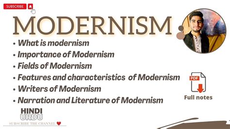 Modernism In Literature Features And Characteristics Of Modernism