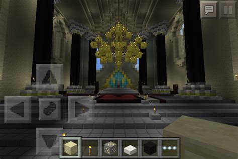 Epic Fantasy Throne Room Screenshots Show Your Creation Minecraft