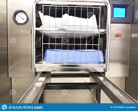 Steam Sterilization Machine Stock Photo Image Of Operation Stainless
