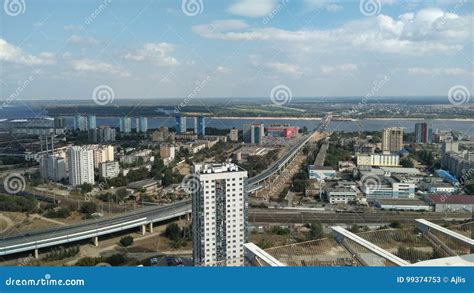 Volgograd City View Stock Image Image Of Autumn Metropolis 99374753